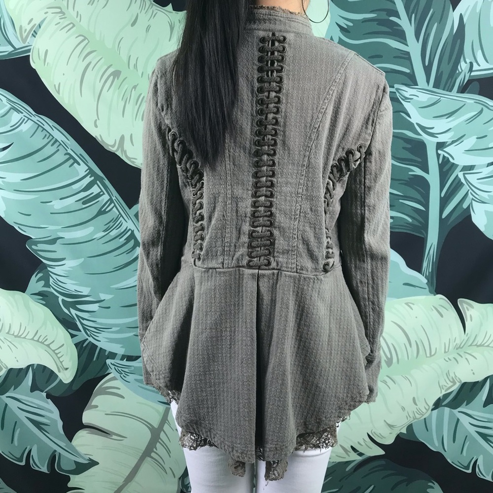 Free People | Military Lace Rope Jacket - Picture 4 of 8